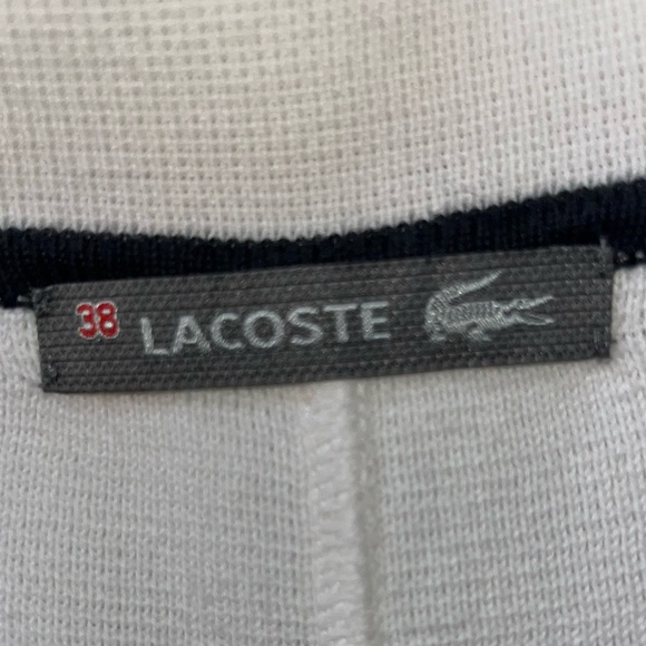 Women’s Lacoste Vintage One Button Cardigan Sweater - Picture 5 of 8